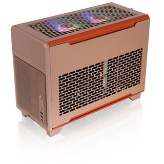 Thermaltake TR100 Gravel Sand ITX Tower ohne Netzteil beige