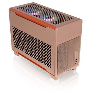 Thermaltake TR100 Gravel Sand ITX Tower ohne Netzteil beige