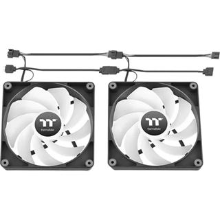 120x120x25mm Thermaltake CT120 Reverse ARGB Sync PC Cooling Fan 2 Pack