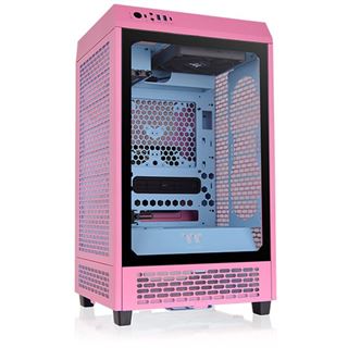 Thermaltake The Tower 200 ITX Tower ohne Netzteil pink