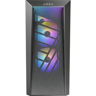 Azza Sentinel Midi Tower ohne Netzteil schwarz