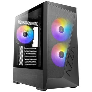 Azza Reaver Midi Tower ohne Netzteil schwarz