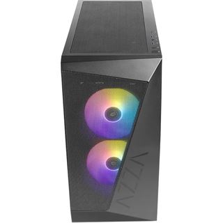 Azza Reaver Midi Tower ohne Netzteil schwarz