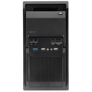 Chieftec LT-01B-350GPB Mini Tower 350 Watt schwarz / Retourenware