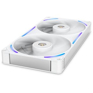 280x120x30mm NZXT F-Serie F280X RGB Lüfter Single weiß