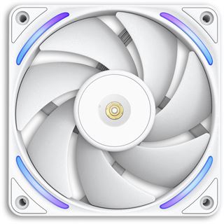 120x120x30mm NZXT F-Serie F120X RGB Lüfter Single weiß