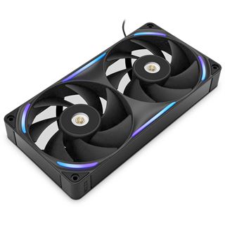 240x120x30mm NZXT F-Serie F240X RGB Lüfter Single schwarz retail