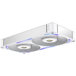240x120x30mm NZXT F-Serie F240X RGB Lüfter Single weiß