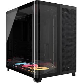 Corsair AIR 5400 LX-R RGB iCUE LINK Midi Tower ohne Netzteil schwarz