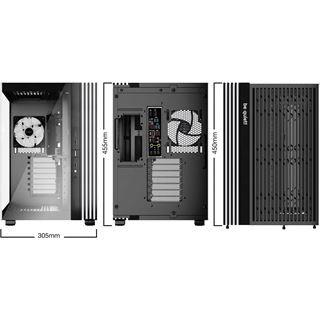 be quiet! Light Base 600 LX Black Midi Tower ohne Netzteil schwarz /