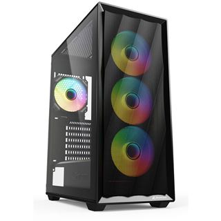 Sharkoon VK4 ARGB ATX Glasfenster schwarz / Retourenware