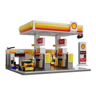 Jamara CaDA Shell Tankstelle Bricks 14+