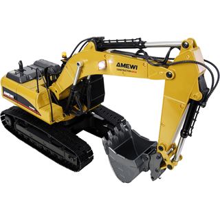 Amewi G705E Bagger Metall 1:14 RTR gelb 14+