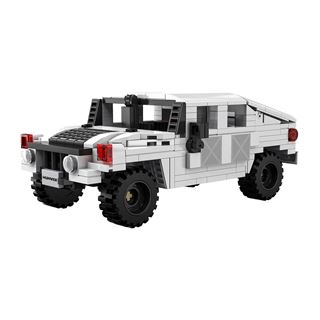 Jamara CaDA Humvee 1:24 Bricks wei&szlig; 8+