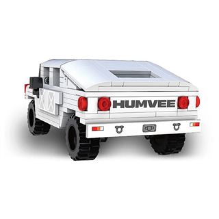 Jamara CaDA Humvee 1:24 Bricks wei&szlig; 8+