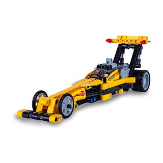 Jamara CaDA Drag Racing 1:24 Bricks gelb