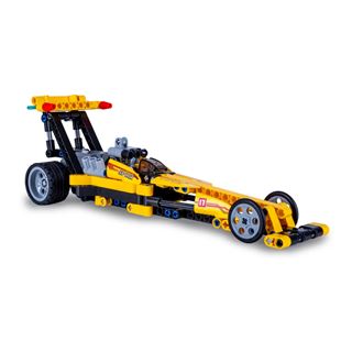 Jamara CaDA Drag Racing 1:24 Bricks gelb