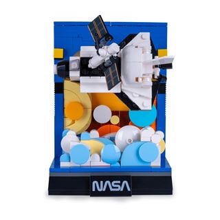 Jamara CaDA Space Shuttle Bricks wei&szlig; 8+