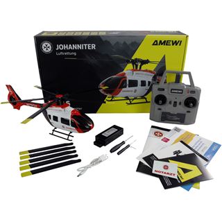 Amewi Johanniter H145 Helikopter Brushless 6Kanal 6G RTF 14+