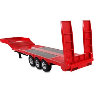 Amewi Tieflader-Sattelauflieger Dreiachse Scania 1:18 rot 8+