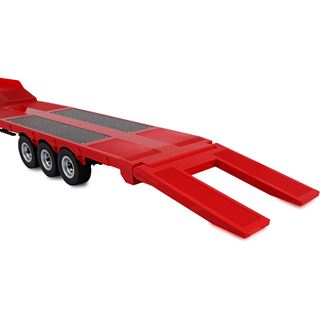 Amewi Tieflader-Sattelauflieger Dreiachse Scania 1:18 rot 8+