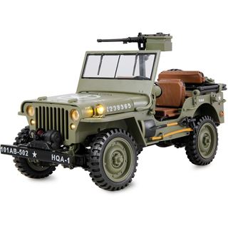 Amewi Jeep Willys MB Scale Crawler 4WD 1:14 RTR gr&uuml;n 14+