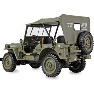 Amewi Jeep Willys MB Scale Crawler 4WD 1:14 RTR gr&uuml;n 14+