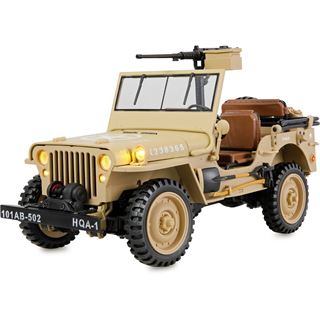 Amewi Jeep Willys MB Scale Crawler 4WD 1:14 RTR sand 14+