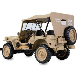 Amewi Jeep Willys MB Scale Crawler 4WD 1:14 RTR sand 14+