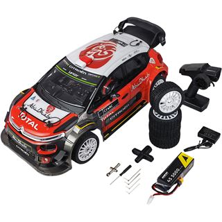 Amewi RC Rallye Citroen CR3 WRC HyperGo 4WD 1:7 RTR schw/rot
