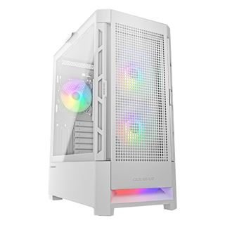 Cougar Airface RGB Midi Tower ohne Netzteil weiss