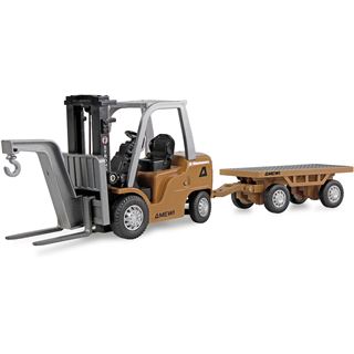 Amewi Mini-Gabelstapler mit Anh&auml;nger, 8-Kanal 1:64 RTR 6+