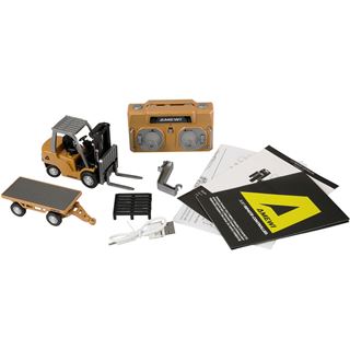 Amewi Mini-Gabelstapler mit Anh&auml;nger, 8-Kanal 1:64 RTR 6+