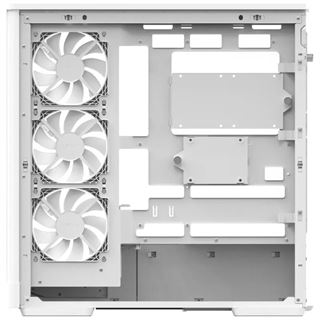 AeroCool P500A Midi Tower ohne Netzteil weiss