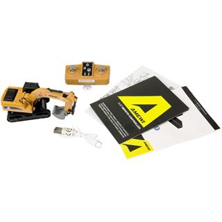 Amewi Mini-Bagger aus Metall 8-Kanal 1:64 RTR 6+