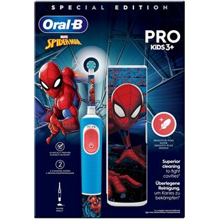 Oral-B Zahnbürste 773390 / Pro Kids Spider-Man Blau