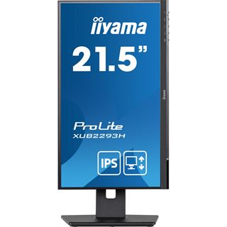21,5" (54,61cm) iiyama Pro XUB2293HS-B3 schwarz 1920x1080 1xHDMI