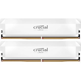 64GB (2x 32GB) Crucial PC6400 DDR5 Pro OC CL40 White
