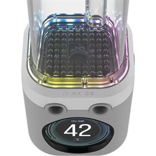 Corsair Hydro X Series Pump Res Unit, XD6 ELITE LCD WHITE