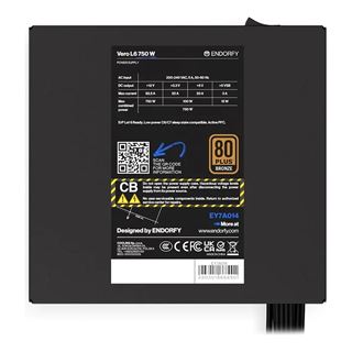 750 Watt Endorfy Vero L6 Non-Modular 80+ Bronze