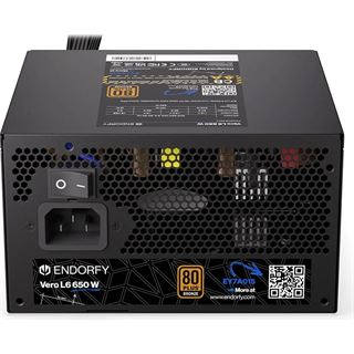 650 Watt Endorfy Vero L6 Non-Modular 80+ Bronze