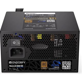 550 Watt Endorfy Vero L6 Non-Modular 80+ Bronze
