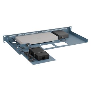 Rackmount.IT Meraki GX50 MX67 Series with Media Converter