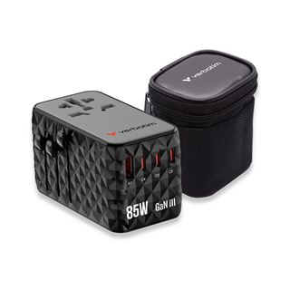 Verbatim Charge'n'Travel Adapter 85W retractable cable