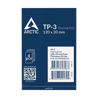 (&euro;1,34*/1St�ck) Arctic TP-3 Waermeleitpad 4 St&uuml;ck