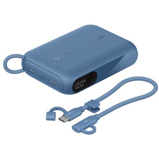 BELKIN BOOSTCHARGE POWER DELIVERY MIT DISPLAY 10.000MAH 20 W BLAU