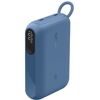 BELKIN BOOSTCHARGE POWER DELIVERY MIT DISPLAY 10.000MAH 20 W BLAU
