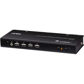 ATEN Technology CS742H 2-Port USB 4K HDMI Dual Display KVMP Switch
