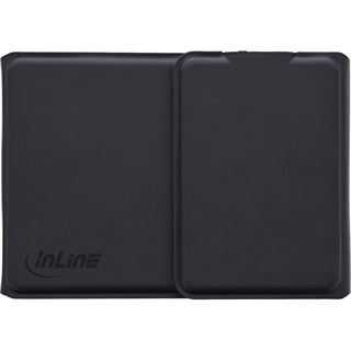 InLine Faltbare Bluetooth Tastatur mit Touchpad, schwarz