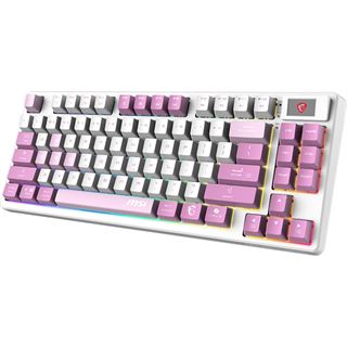 MSI FORGE GK600 TKL W Violet Gaming Keyboard retail